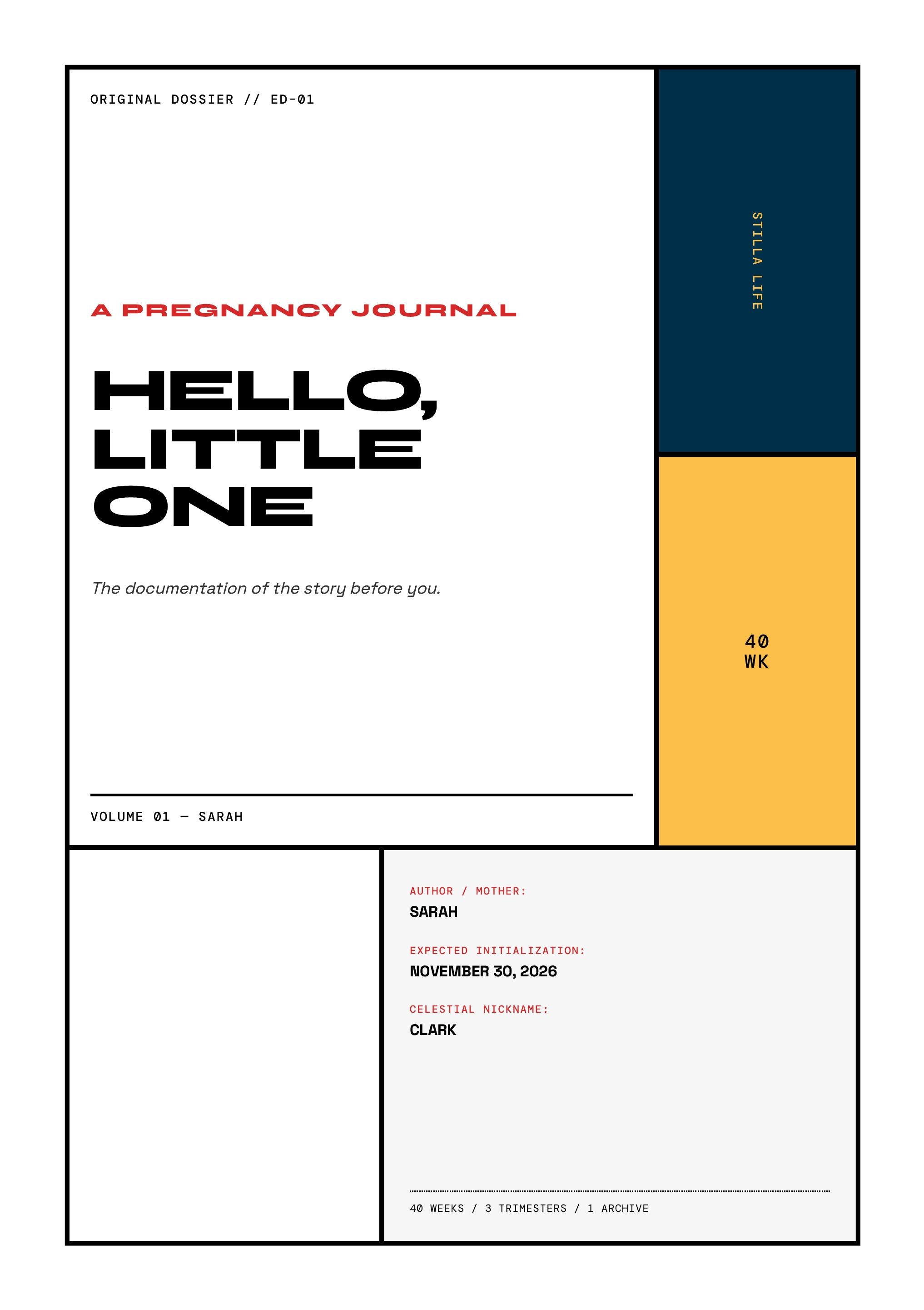 Bauhaus template cover